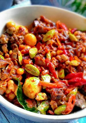 Foto resep Balado Jeroan Puyuh