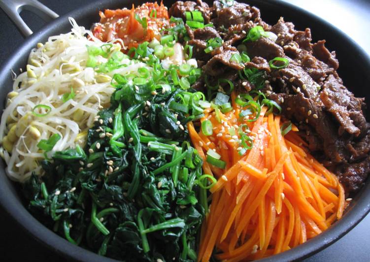 Simple Way to Make Super Quick Homemade Bibimbap-Inspired Beef Mazegohan