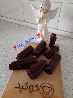 عکسی از دستور لواشک آلو قرمز
