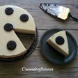Tarta fría de chocolate blanco