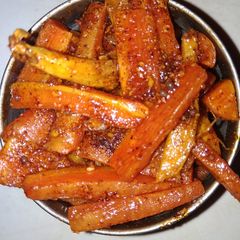 A picture of Instant Carrot Pickle.