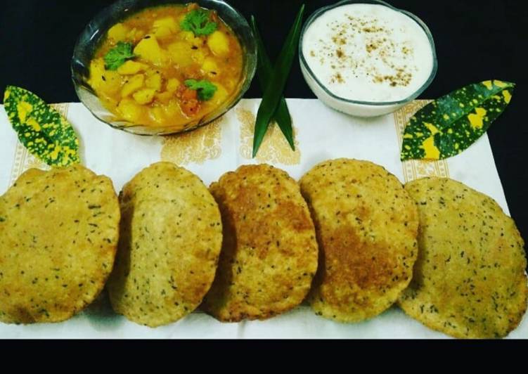 Easiest Way to Prepare Favorite Masala Aloo Puri