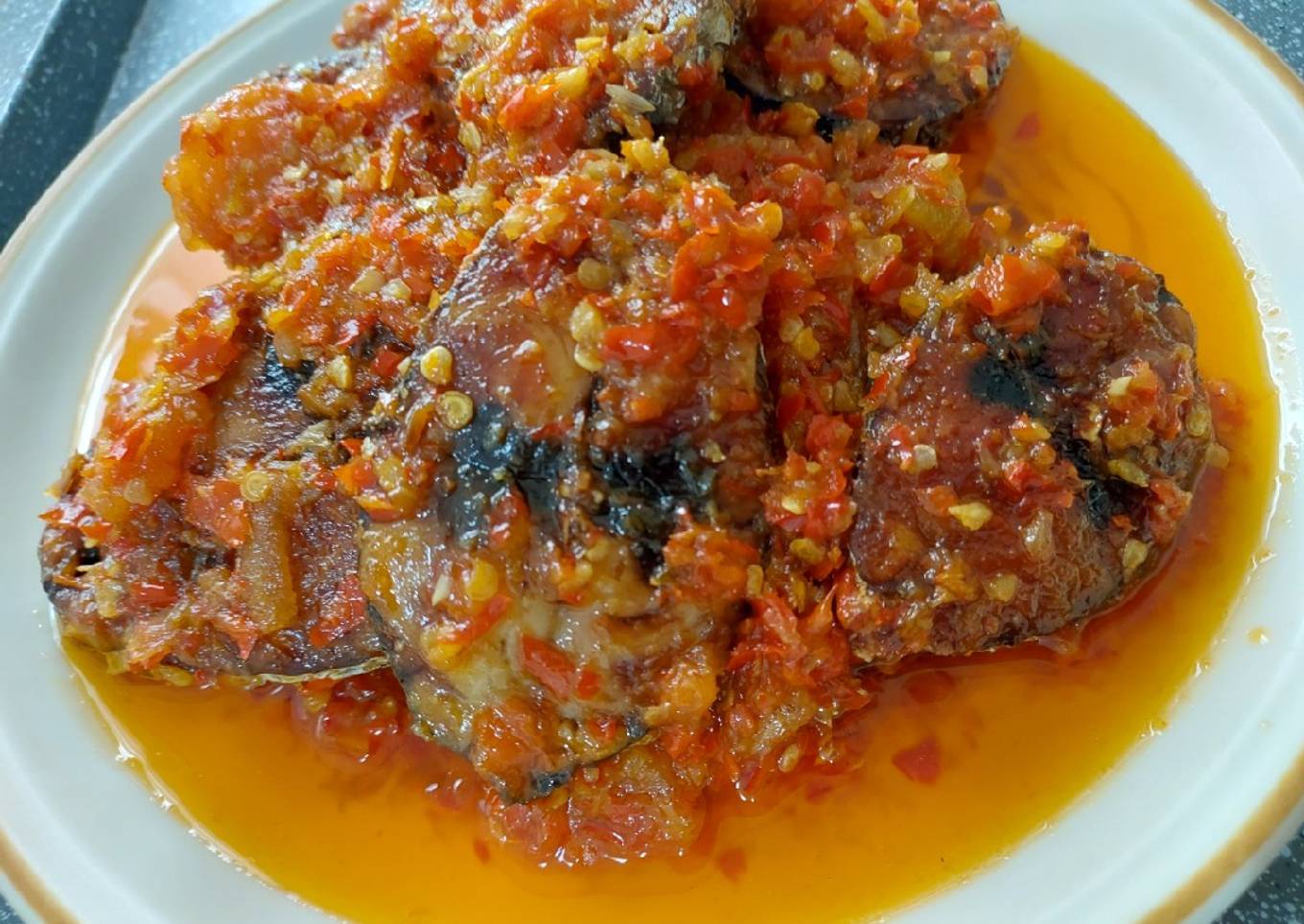 Cakalang balado