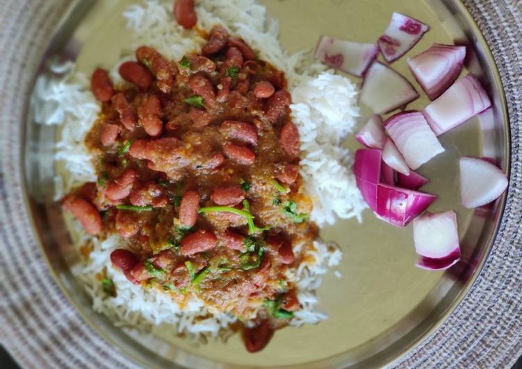 How to Make Any-night-of-the-week Rajma chawal - traditional method