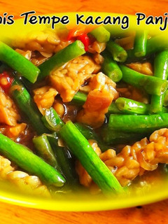 Foto resep Tumis Tempe Kacang Panjang