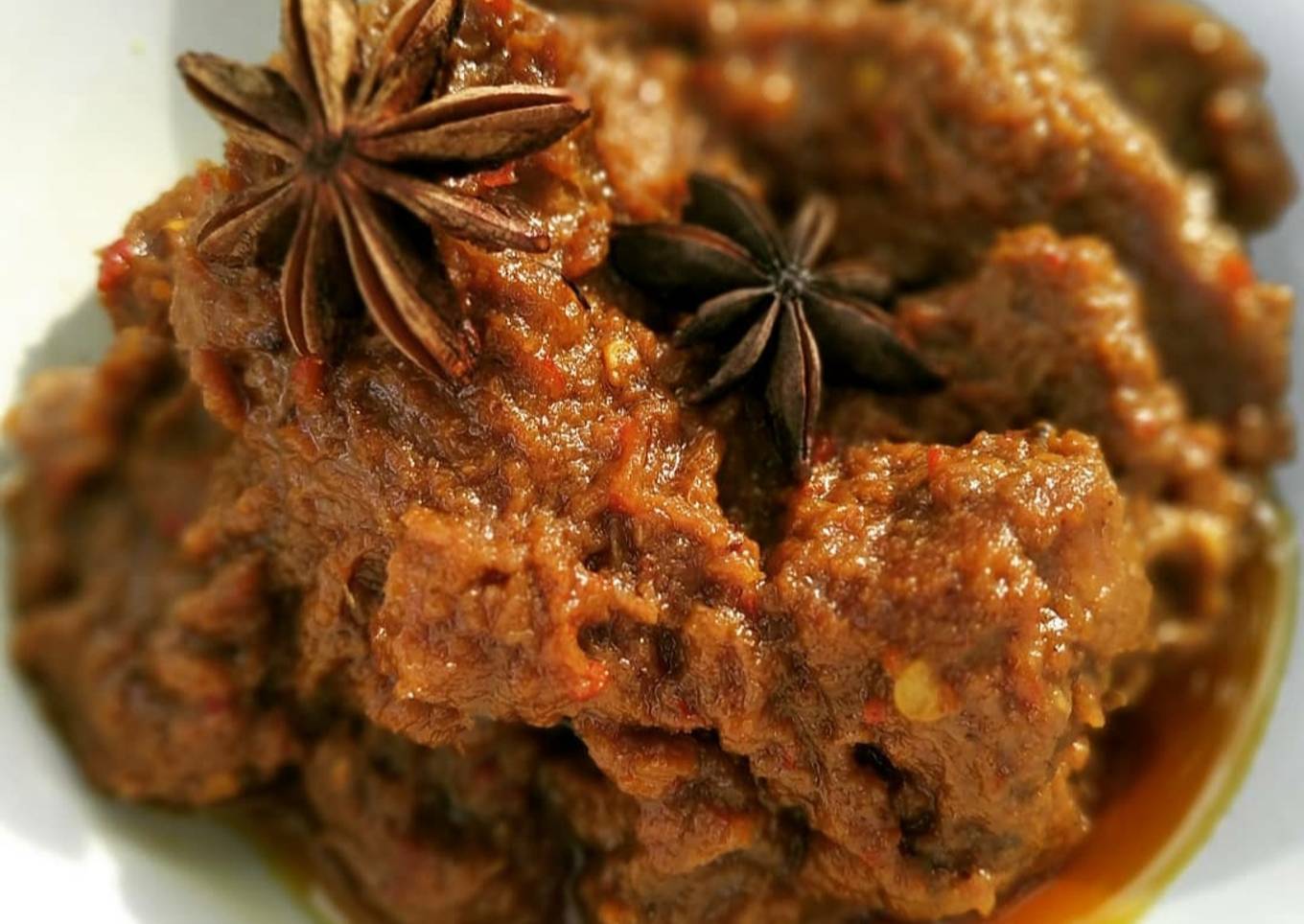 Rendang daging sapi