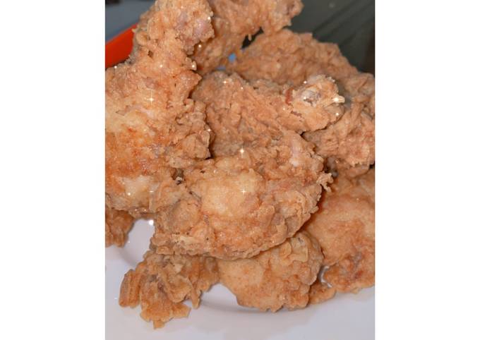 Ayam Goreng Tepung Keriting (ala KFC)