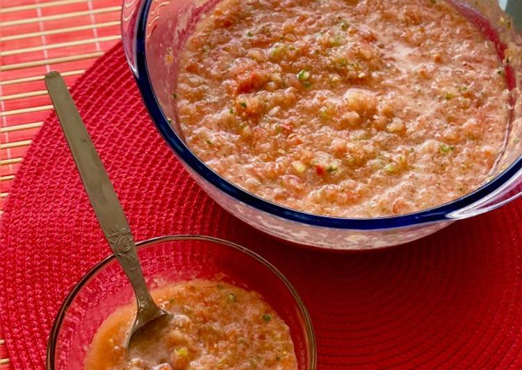 Gazpacho vegano🌱vegetariana