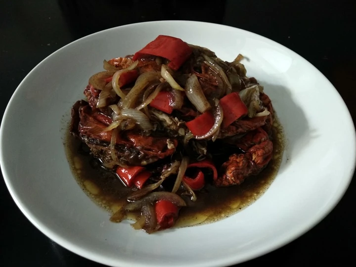 Cara Mudah Membikin Resep Kepiting Soka Lada Hitam #ketopad yang Lezat Sekali Anti Ribet, Sempurna