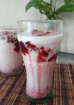 Foto resep Korean Strawberry Milk