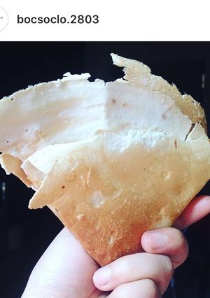 Hình của món Bánh quế giòn.