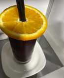 عصير الشمندر والبرتقال المنعش