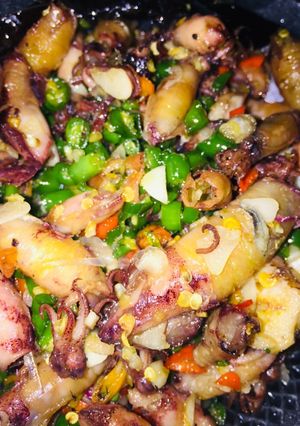 Foto resep Tumis Cumi (ekstra cabe rawit)