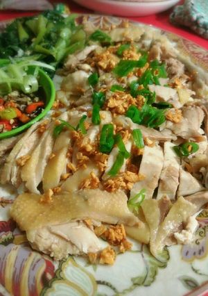 Foto resep Ayam Rebus Pecamke