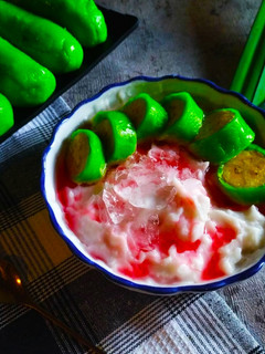 Foto resep Es Pisang Ijo