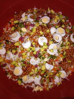 A picture of Vegetable salad.