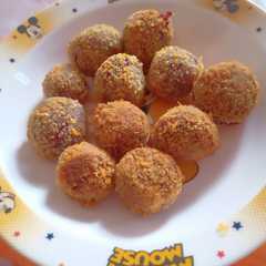 Bola-bola ubi ungu রেসিপির প্রধান ছবি