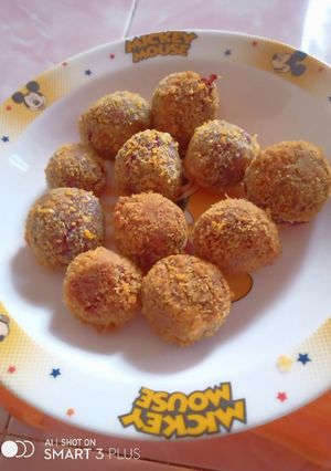 Foto resep Bola-bola ubi ungu