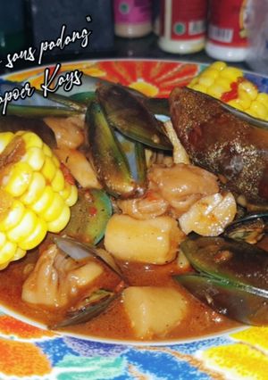 Foto resep Kerang hijau saus padang