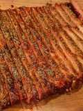 Mike's Smoked Peppered Beef Brisket