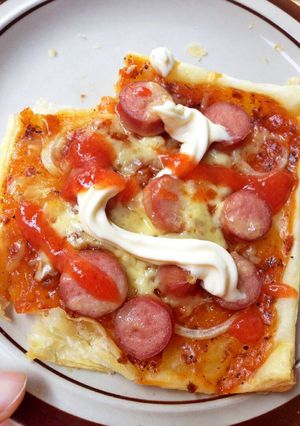 Foto resep Croisant Pizza Sosis