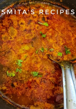 तुरीच्या डाळीची आमटी (Turichya Dalichi Amti Recipe In Marathi) रेसिपी चे मुख्य फोटो 