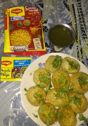 નૂડલ્સ પાણીપુરી (Noodles panipoori Recipe in Gujarati) રેસીપી મુખ્ય ફોટો