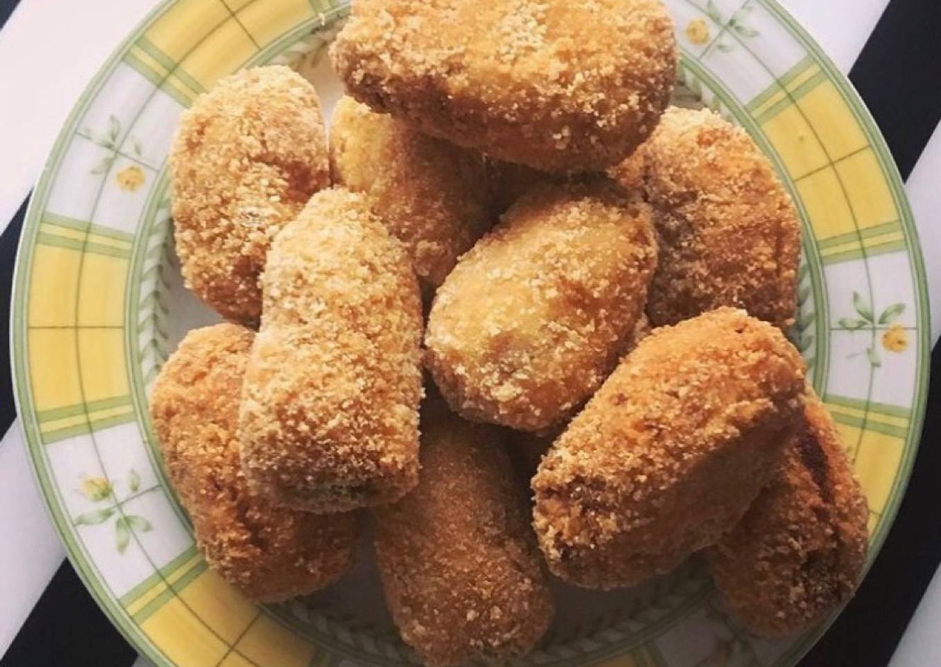 Croquetas sin gluten de cecina de León