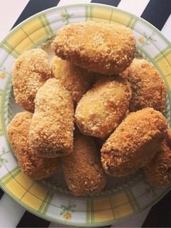 Una foto de Croquetas sin gluten de cecina de León