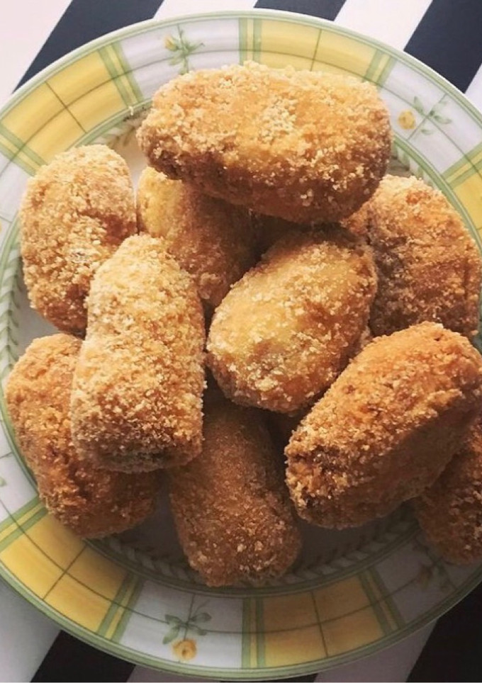 Una foto de Croquetas sin gluten de cecina de León