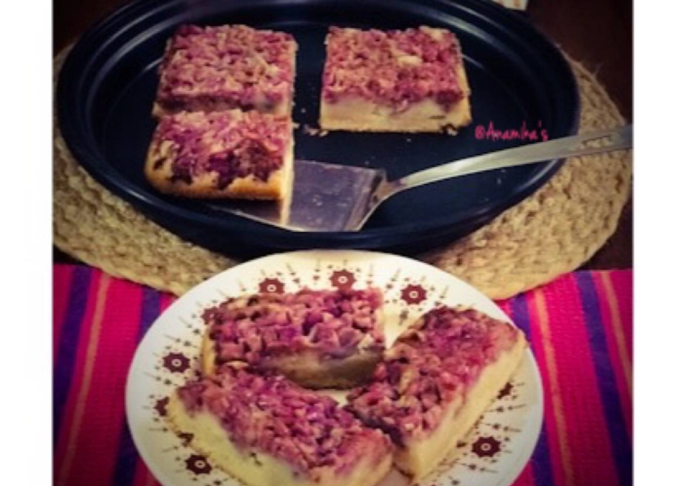 Super Soft Pomegranates Upside-Down Cake