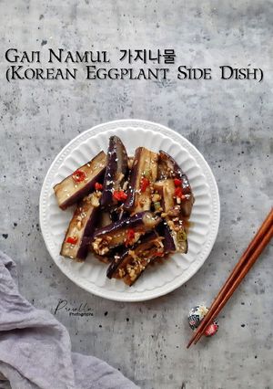 Foto resep Gaji Namul (Korean Eggplant Side Dish)