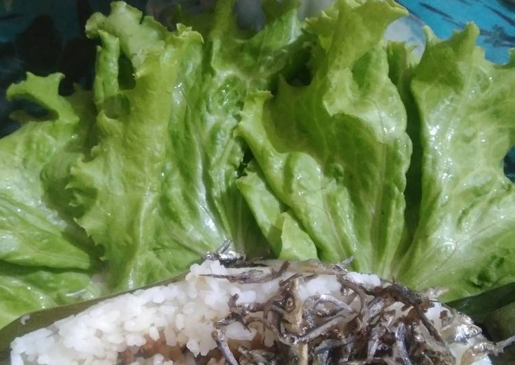 Resep 92. Nasi Bakar Teri Pete, Lezat