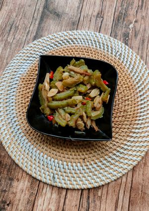 Foto resep Tumis pare teri