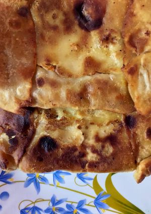 A picture of Veggies stuff muglai paratha.