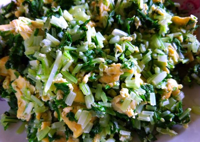 京都水菜炒蛋 2種做法 食譜by Eva Pipi Cookpad