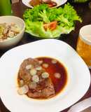 Salsa de bistec japonesa🇺🇾🇯🇵ビーフステーキ和風ソース