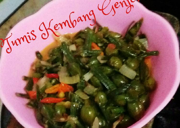 Cara Membuat Tumis kembang genjer yang Nikmat