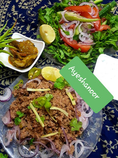 A picture of #dum #galawat #bihari#seekhkaab #keema.(one recipe in all keemas.