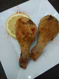 Patas de pollo rebozadas al horno