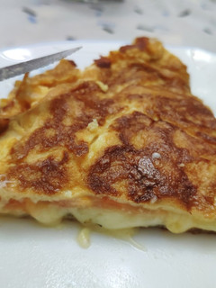 Una foto de Tortilla francesa distinta