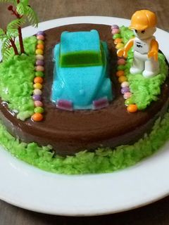 Foto resep Puding ultah sederhana