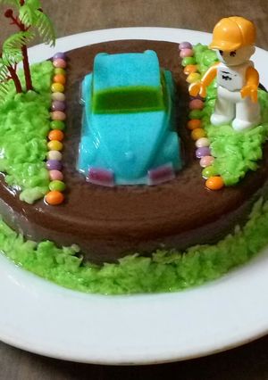 Foto resep Puding ultah sederhana