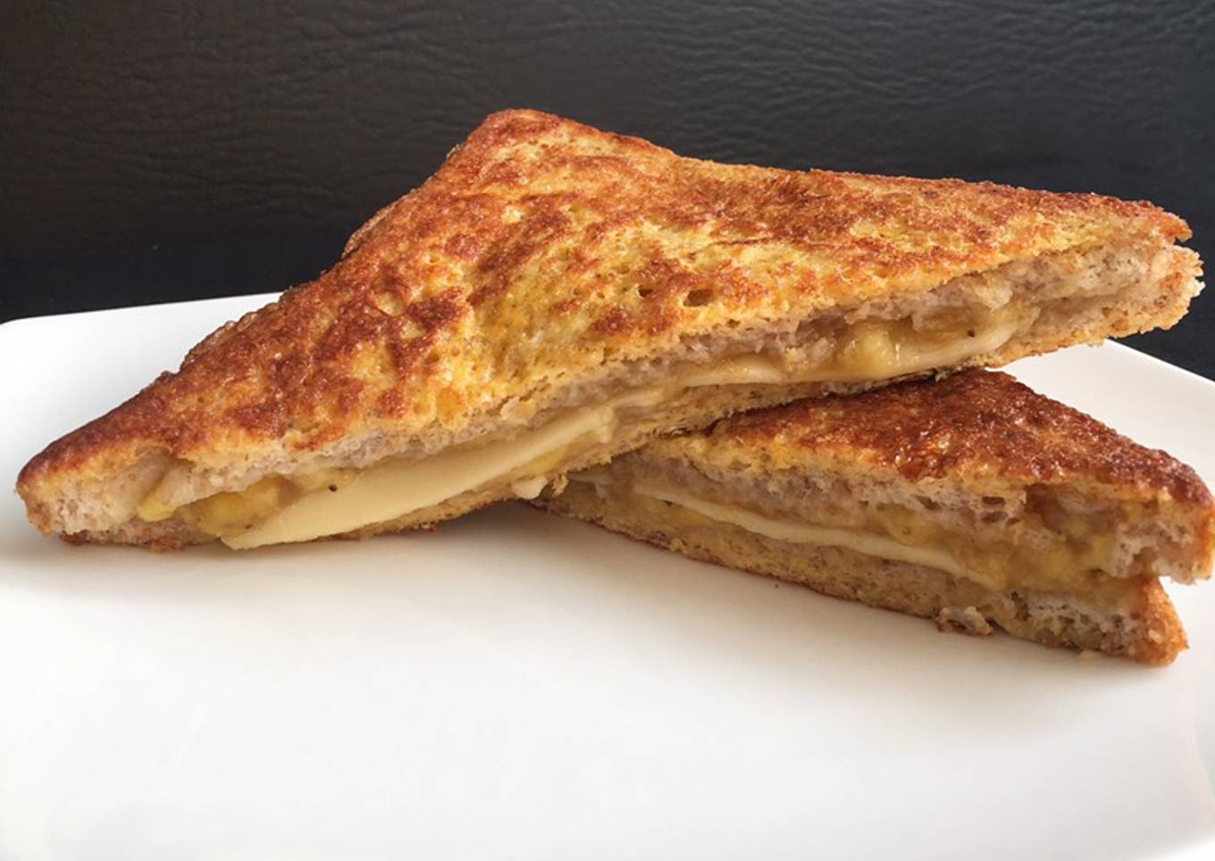 Cheese & Banana French Toast