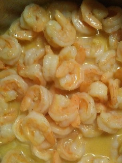 A picture of Shrimp scampi.