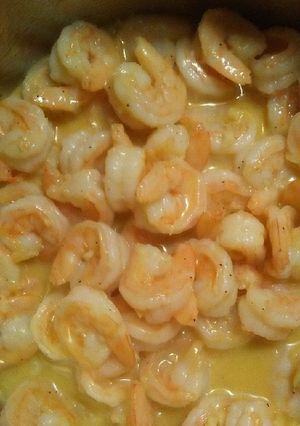 A picture of Shrimp scampi.