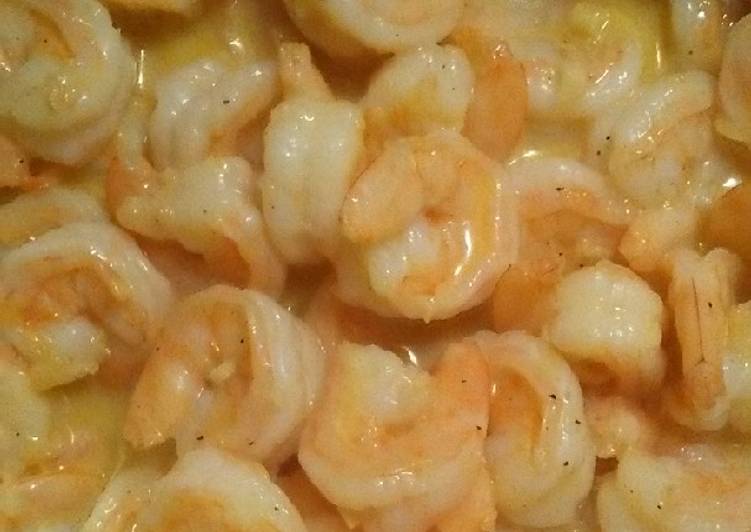 Steps to Prepare Homemade Shrimp scampi