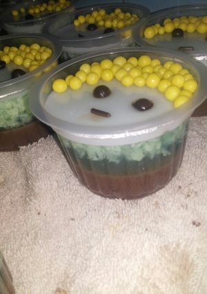 Foto resep Puding Cup karakter