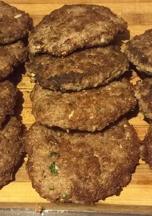 Una foto de Hamburguesas caseras a la parrilla o a la plancha