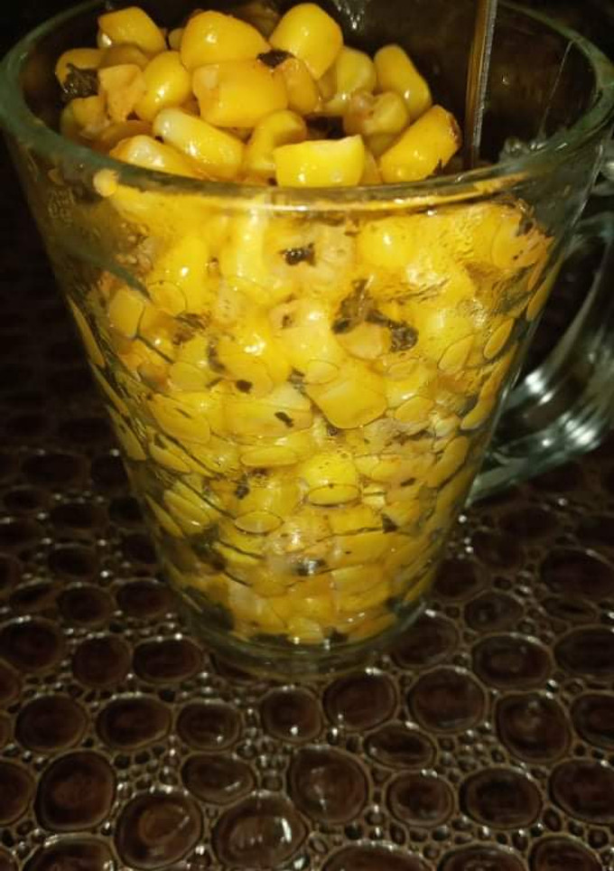 صورة لوصفة 🌽🌽ذرة كاسات مع التوابل 🌽🌽